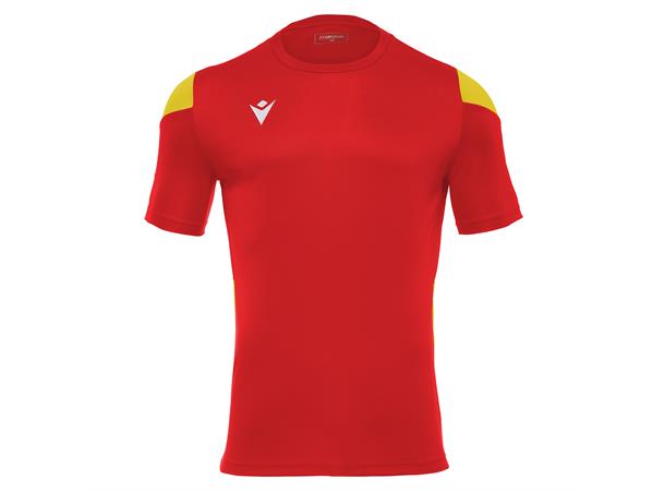 Polis Shirt RED/YEL 3XS Teknisk spillerdrakt - Unisex 