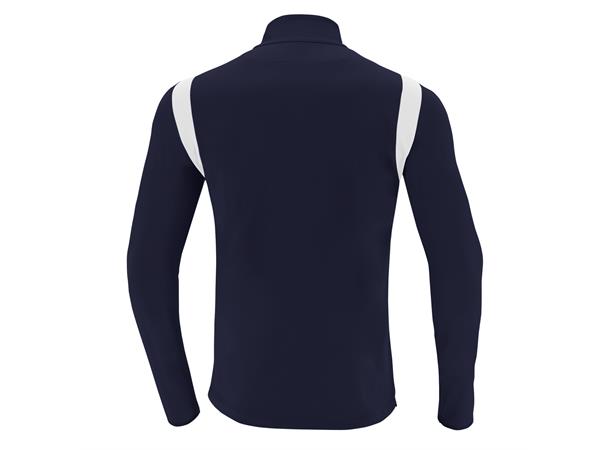 Purus 1/4 Zip Top NAV/WHT S Teknisk treningsgenser - Unisex 