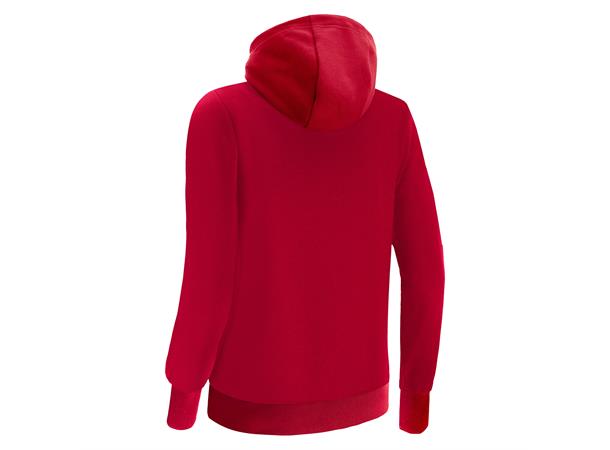 Drum Hooded Womens Jacket RED XS Fritidsjakke i børstet fleece til dame 
