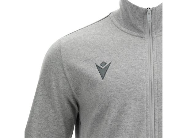 Beat Full Zip Sweathshirt GRY M Fritidsjakke i børstet fleece - Unisex 