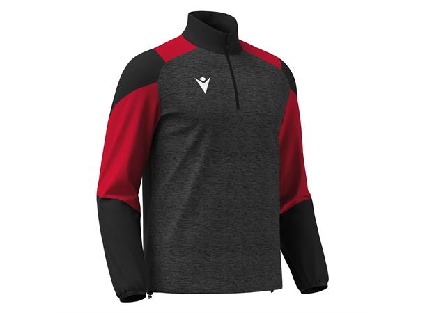 Cuzco Training 1/4 Zip Top BLK/RED 3XL Teknisk treningsgenser - Unisex 