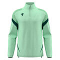 Hollow 1/4 zip MINT/BGRN S Treningstopp - Unisex